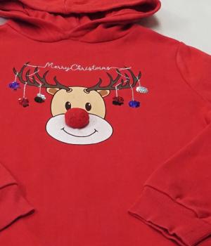 Sweatshirt kurz, Gr. 146 von C&A (1478)